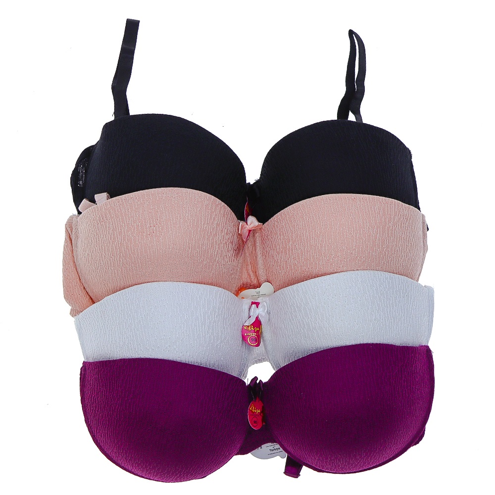 Billiza 2280 Bayan Destekli Jakarlı Straplez Sütyen 75-90 - Bordo - 75-80-85-90