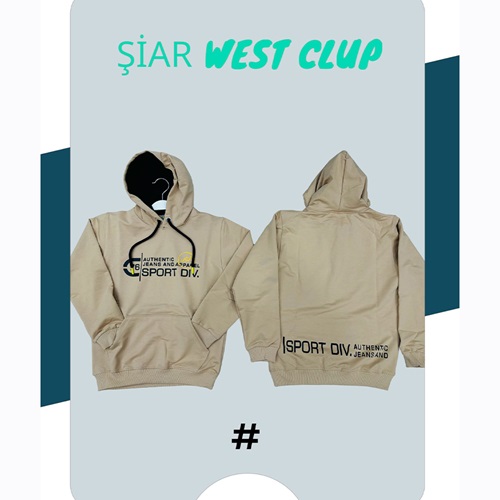 Şiar 6059 Erkek Çocuk Kapşonlu Ön Arka Baskılı 2 İp Sweat 9-12 Yaş - Siyah - 9-12 YAŞ