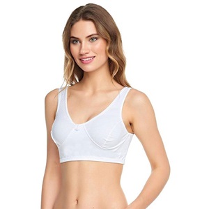 Billiza Bayan Penye Yarım Atlet Renkli Battal Sütyen 100-105-110 - Gri - 100