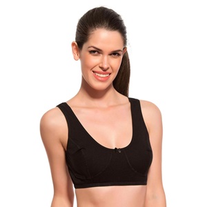 Billiza Bayan Penye Yarım Atlet Renkli Battal Sütyen 115-120 - Siyah - 115