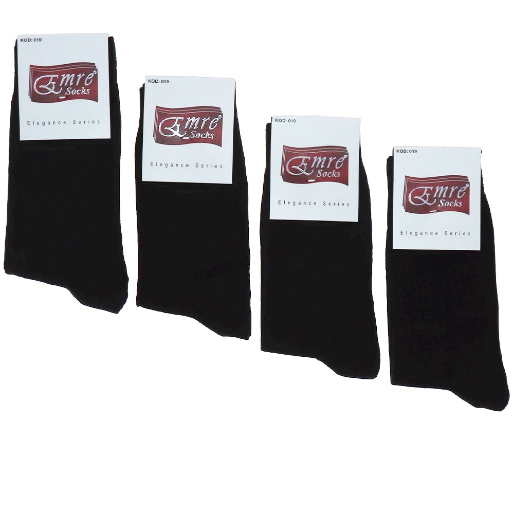 Erkek Düz Likralı Garson Soket Çorap