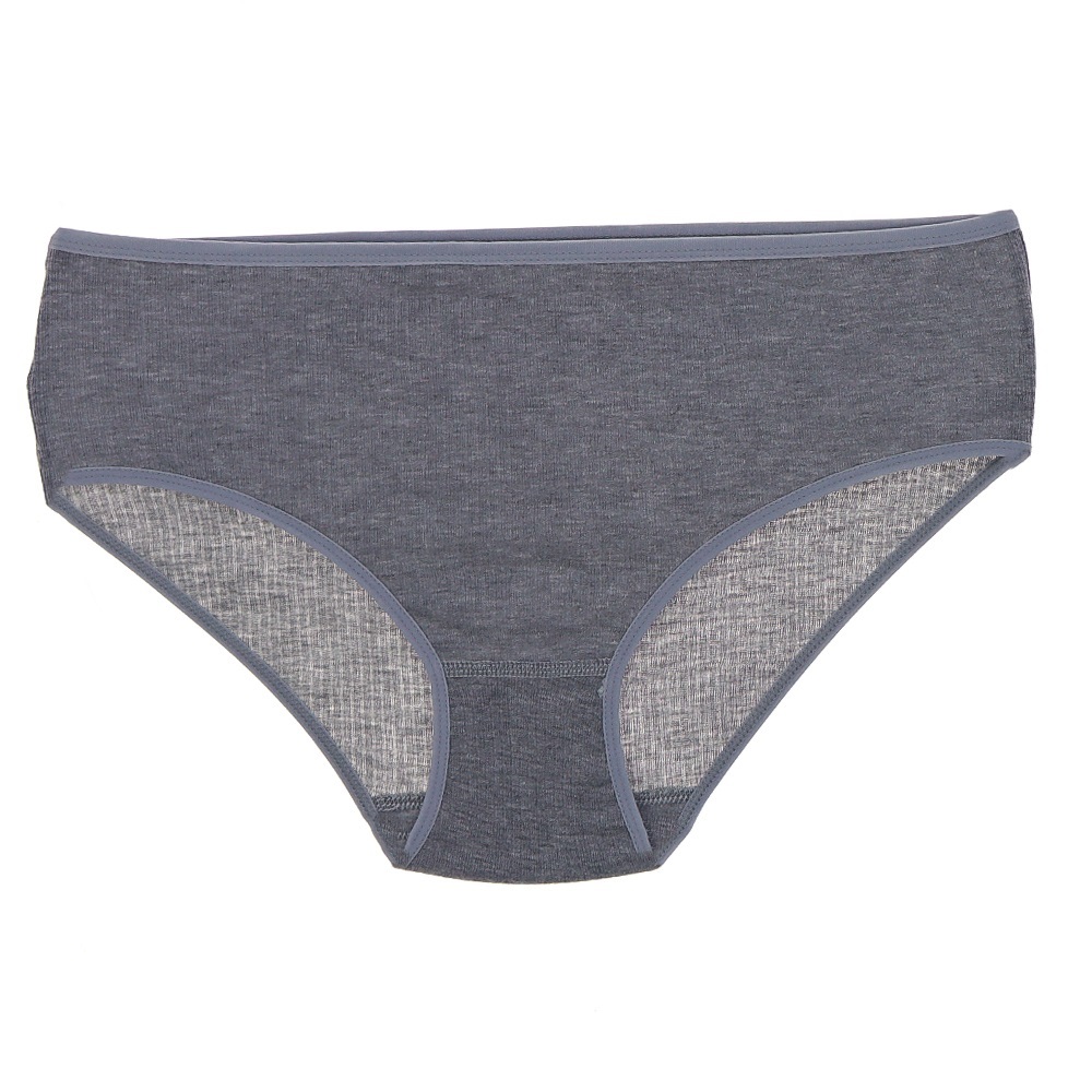 Gelincik 711 Bayan Düz Raporlu Fitilli Bato Külot - Karışık Renk - XL