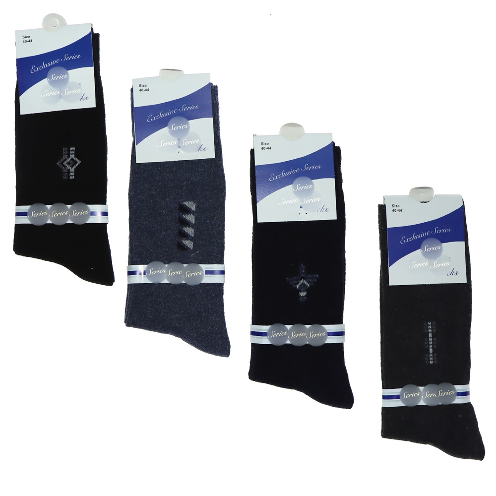 Esen Erkek Desenli Likralı Soket Çorap