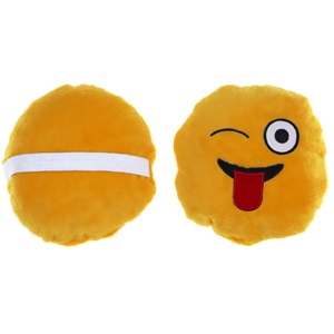 Wellmop Kutulu Karakter Emoji Nakışlı Araç Yastığı 40X40 Cm - Karışık Renk - 40X40 CM