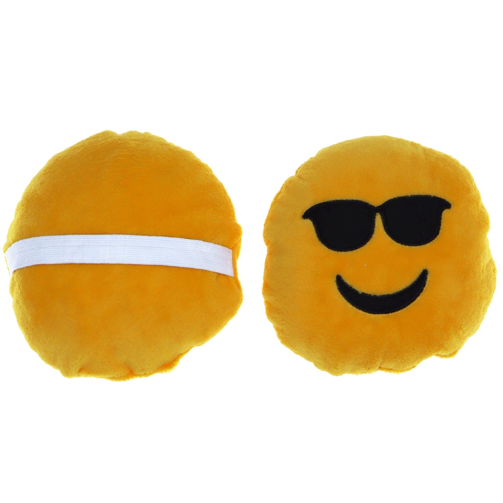 Wellmop Kutulu Karakter Emoji Nakışlı Araç Yastığı 40X40 Cm - Karışık Renk - 40X40 CM