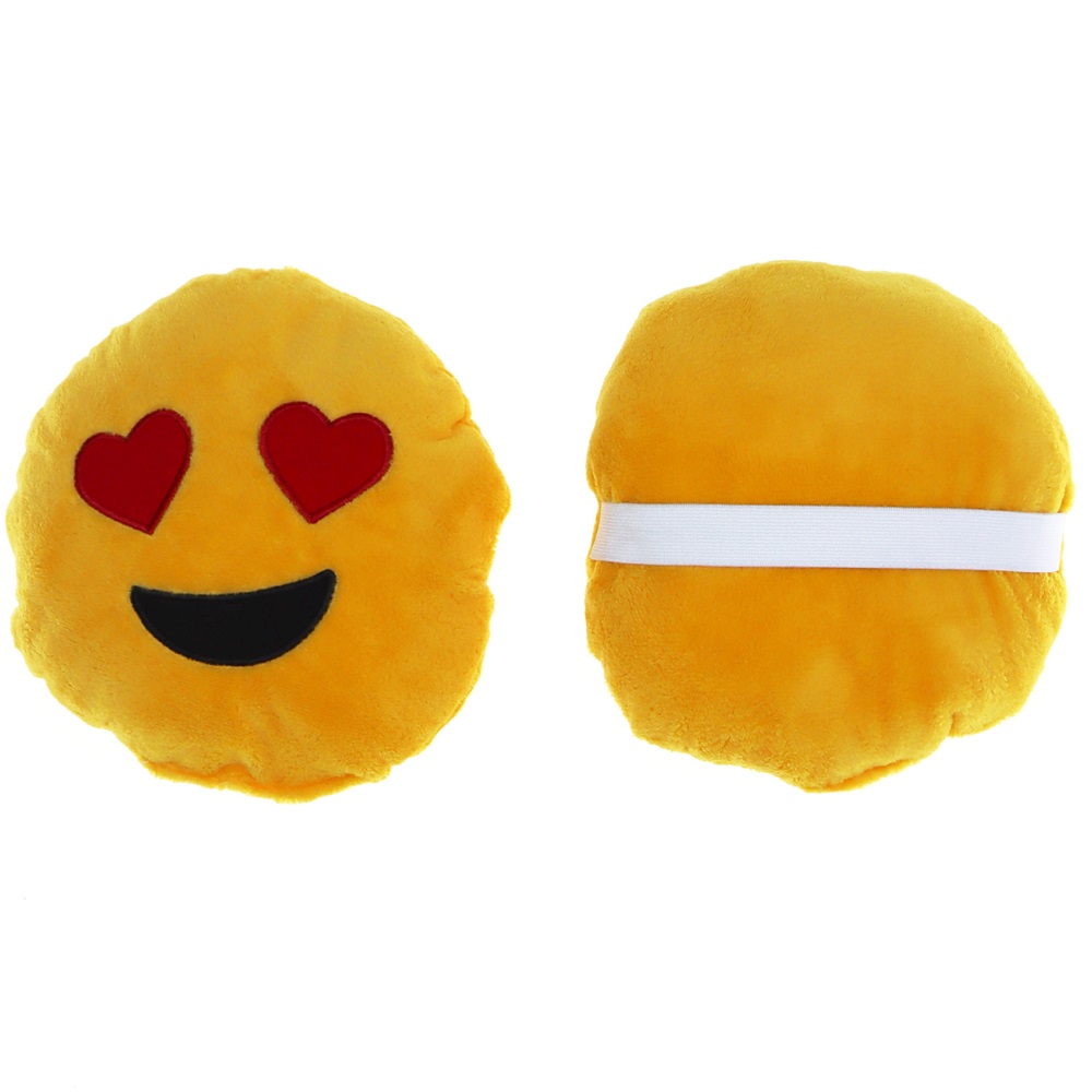 Wellmop Kutulu Karakter Emoji Nakışlı Araç Yastığı 40X40 Cm - Karışık Renk - 40X40 CM