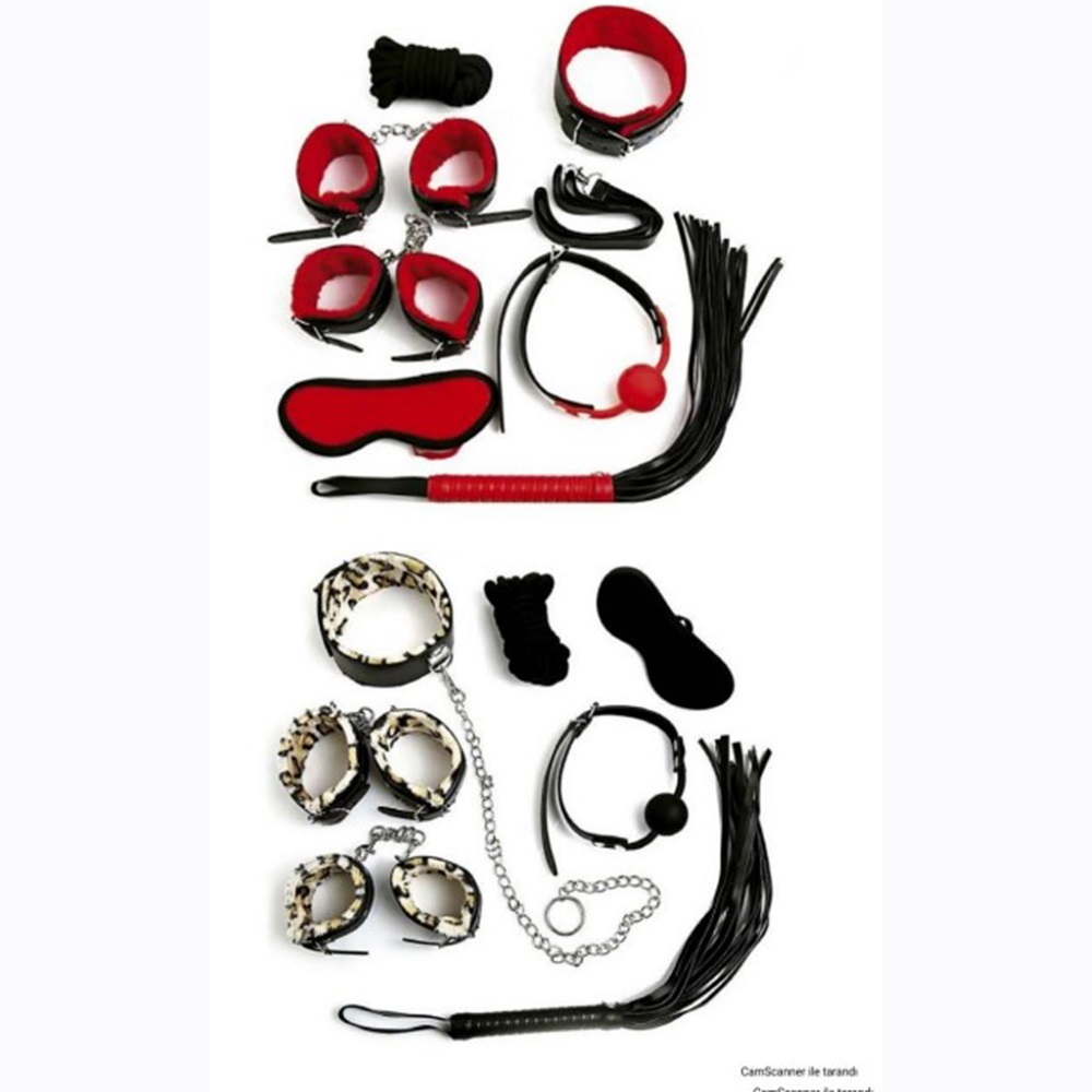 Nightlight 8014 Bayan Fantazi Kelepçe Set - Siyah