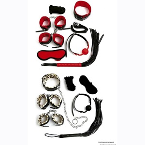 Nightlight 8014 Bayan Fantazi Kelepçe Set - Siyah