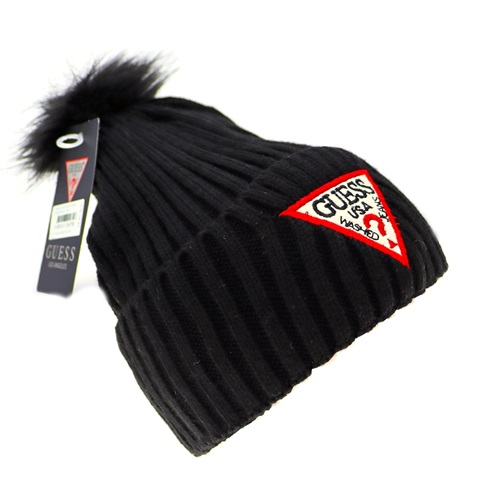 Mahal Unisex Yün Gues Nakışlı Ponponlu Bere