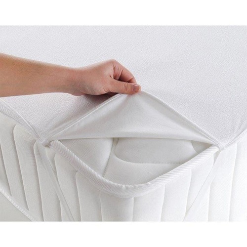 Sastre Sıvı Geçirmez Fitted Battal Yatak Alezi 180x200cm- Beyaz - 180X200