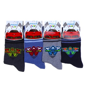 Pınar 0012 Erkek Çocuk Likralı Soket Çorap