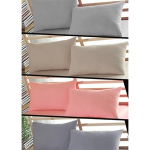 Evimart Düz 2 Li Yastik Kılıfı 50x70cm - Karışık Renk - 50X70 CM