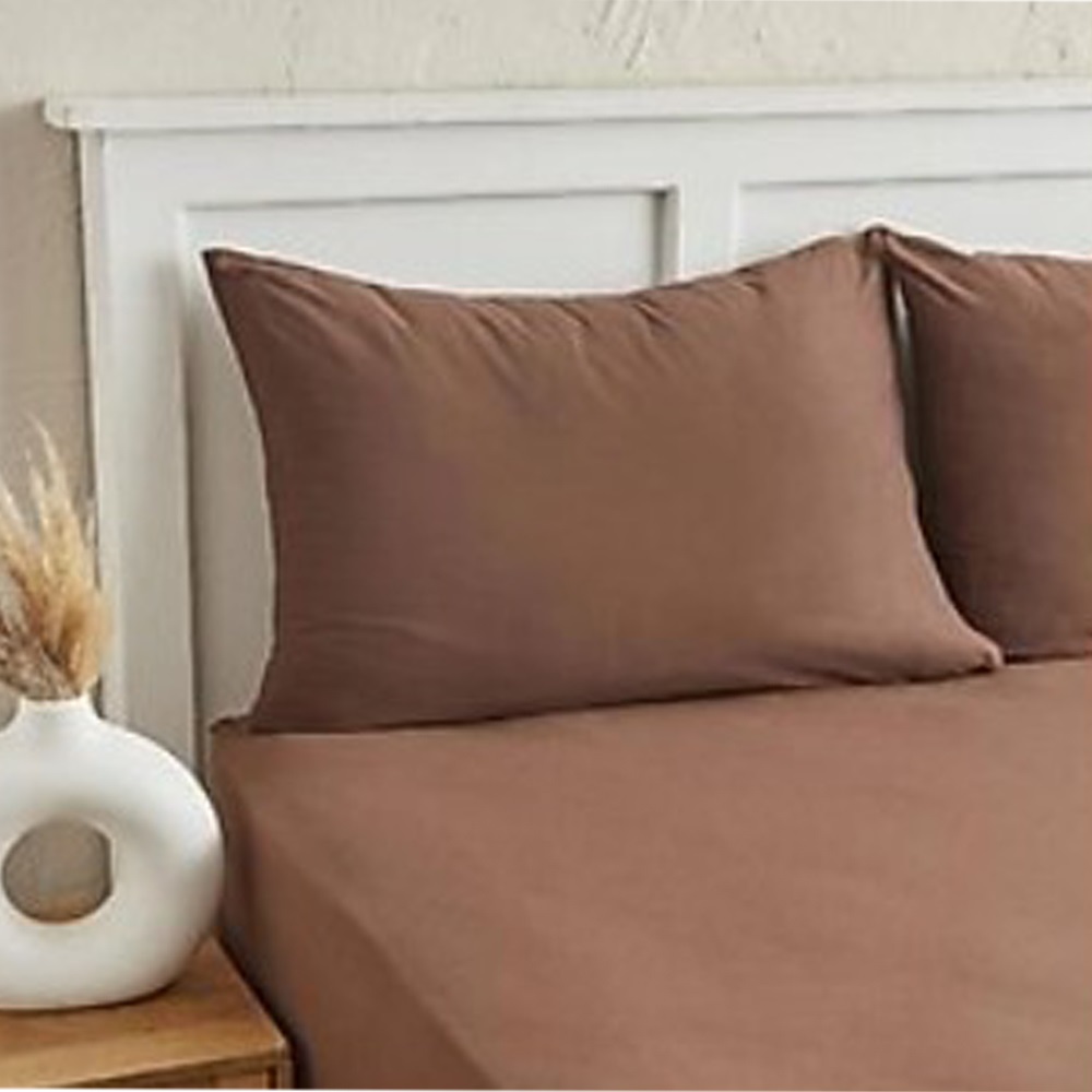 Evimart Home Düz Lastikli Çift Kişilik Çarşaf Seti 160x200cm - Beyaz - 160X200 CM