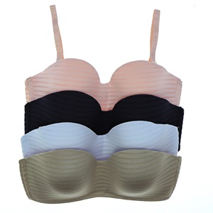 Billiza 2300 Bayan Desteksiz Jakarlı Lutus Sütyen 80-95 - Bordo - 80-85-90-95