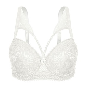 Aysemin ER 5086-C Dantelli Ön Çaraz Detaylı Desteksiz Sütyen 85-105 - Gül Kurusu - 85-90-95-100-105