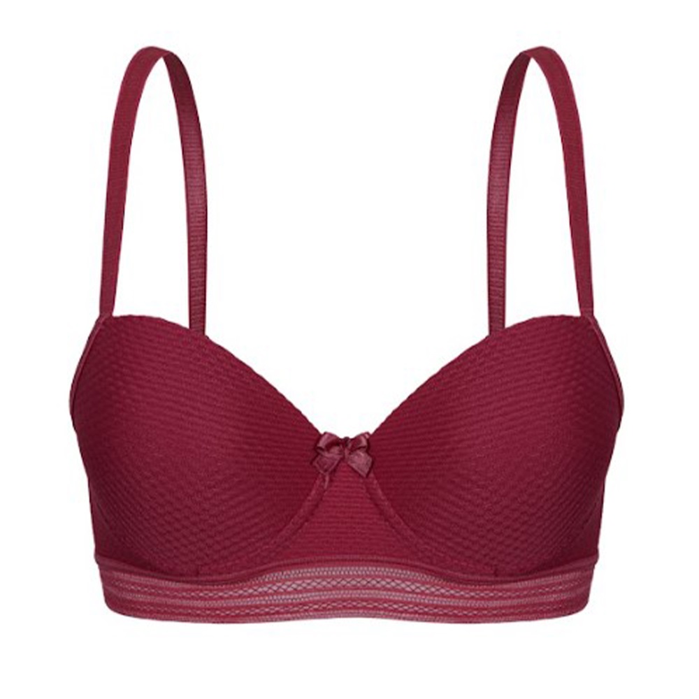 Aysemin ER-5162 Dolgulu File Detaylı Sütyen 75-90 - Gül Kurusu - 75-80-85-90