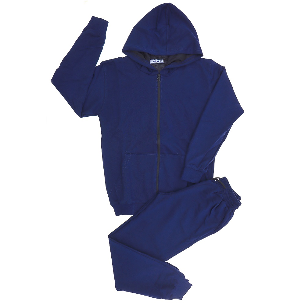Elsi 1761 Erkek Çocuk Kap Kanguru Cep Ferm Kompak Takım 12-16 Yaş - Lacivert - 12-16 YAŞ