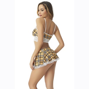 Lily Bicnca 261 Bayan Fantazi Liseli Kostüm Takım Gecelik