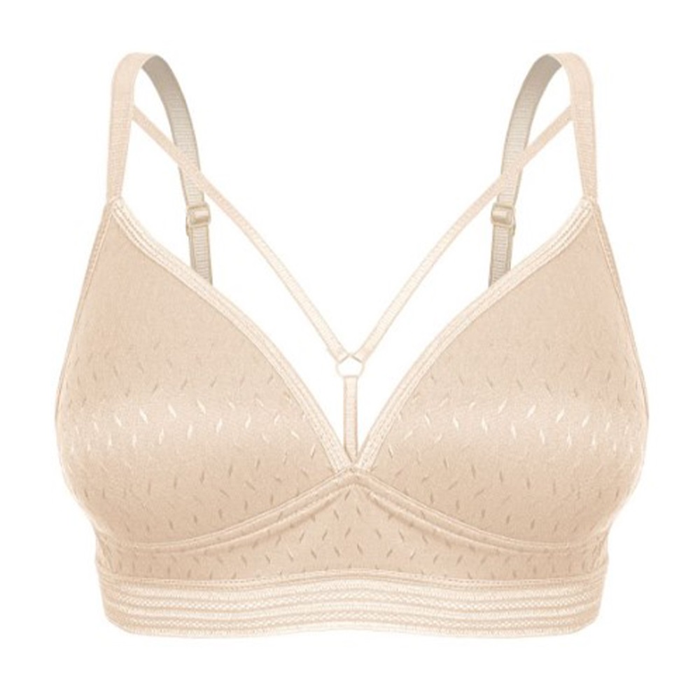 Aysemin ER-5150 Çapraz Askı Detaylı Alt File Desteksiz Toparlayıcı Sütyen 75-90 - Ekru - 75-80-85-90