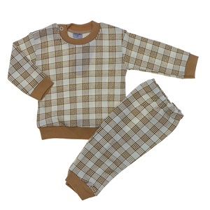 Tomofil 897 Erkek Çocuk Ekose Takım 1-2 Yaş - Mavi - 1 YAŞ-2 YAŞ