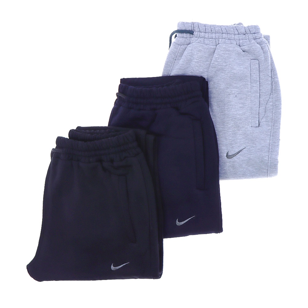 SRT 21879 Erkek 3 İp Battal Nıke Nak Ribana Eşofman Alt 1-5