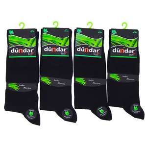 Dündar 5602 Erkek Desenli Plus Bambu Likralı Dikişsiz Soket Çorap