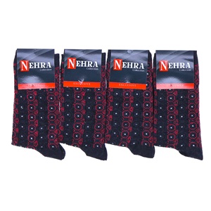 Nehra Bayan Likralı Desenli Mevsimlik Soket Çorap