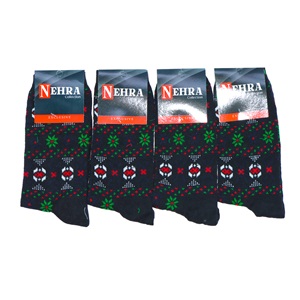 Nehra Bayan Likralı Desenli Mevsimlik Soket Çorap