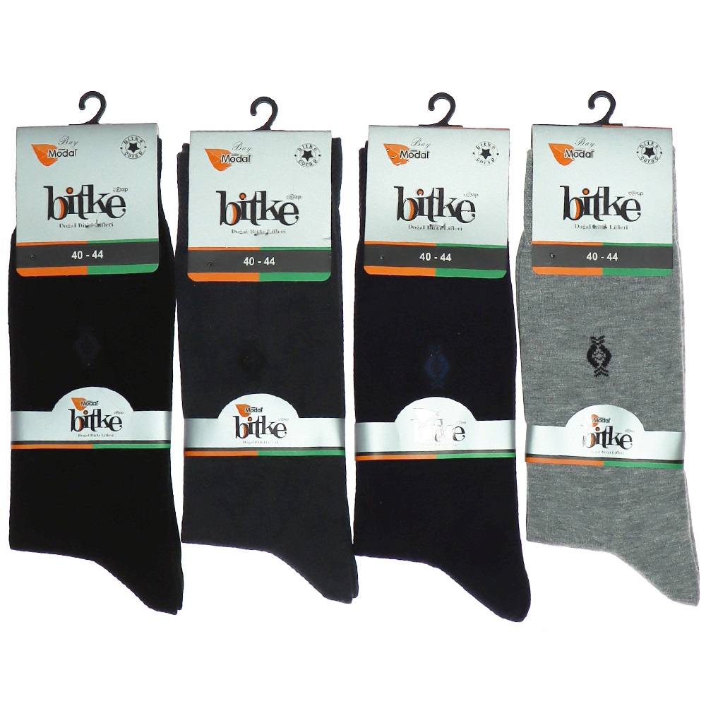 Bitke 6000 Erkek Likralı Modal Soket Çorap