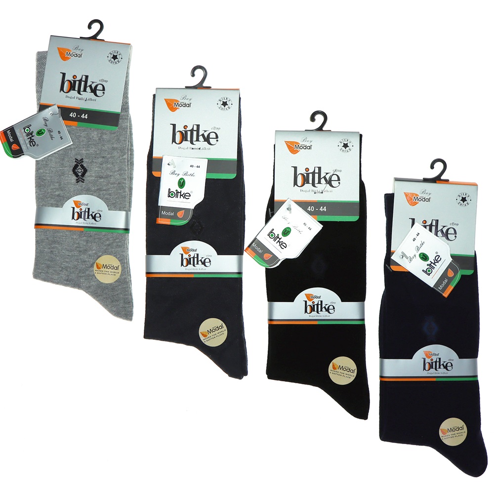 Bitke 6000 Erkek Likralı Modal Soket Çorap
