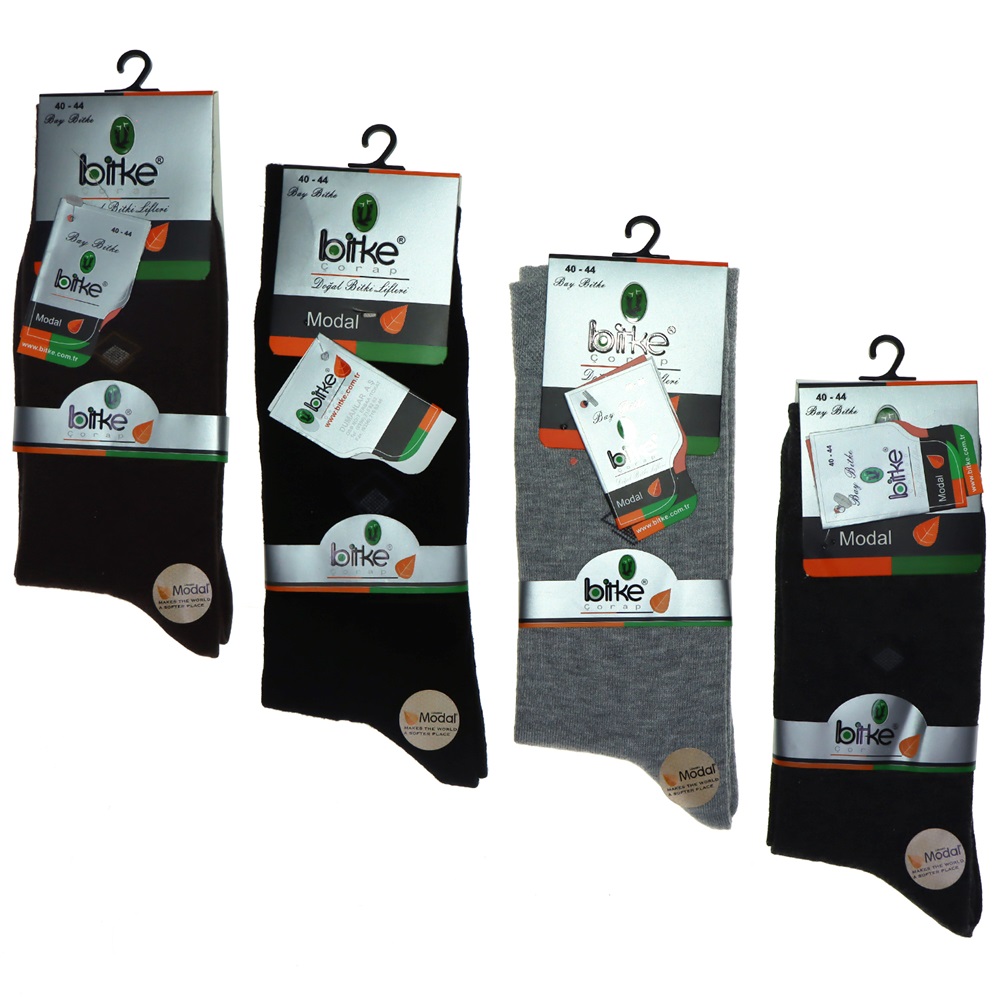 Bitke 6000 Erkek Likralı Modal Soket Çorap