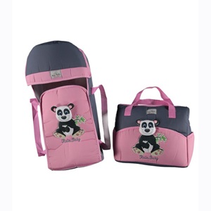 Rain Baby 388 Mobil Pandalı 2 li Lüx Bebe Taşıma Ve Malzeme Çantası - Mavi - PAKET İÇİ TEK RENK