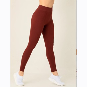 Nazik 9700 Bayan Dikişsiz Fitilli Uzun Tayt - Mint Yeşil