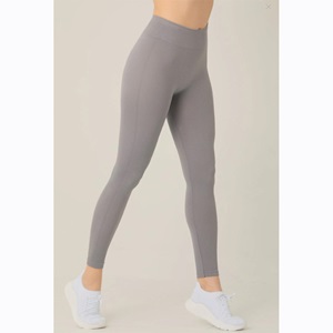 Nazik 9700 Bayan Dikişsiz Fitilli Uzun Tayt - Mint Yeşil