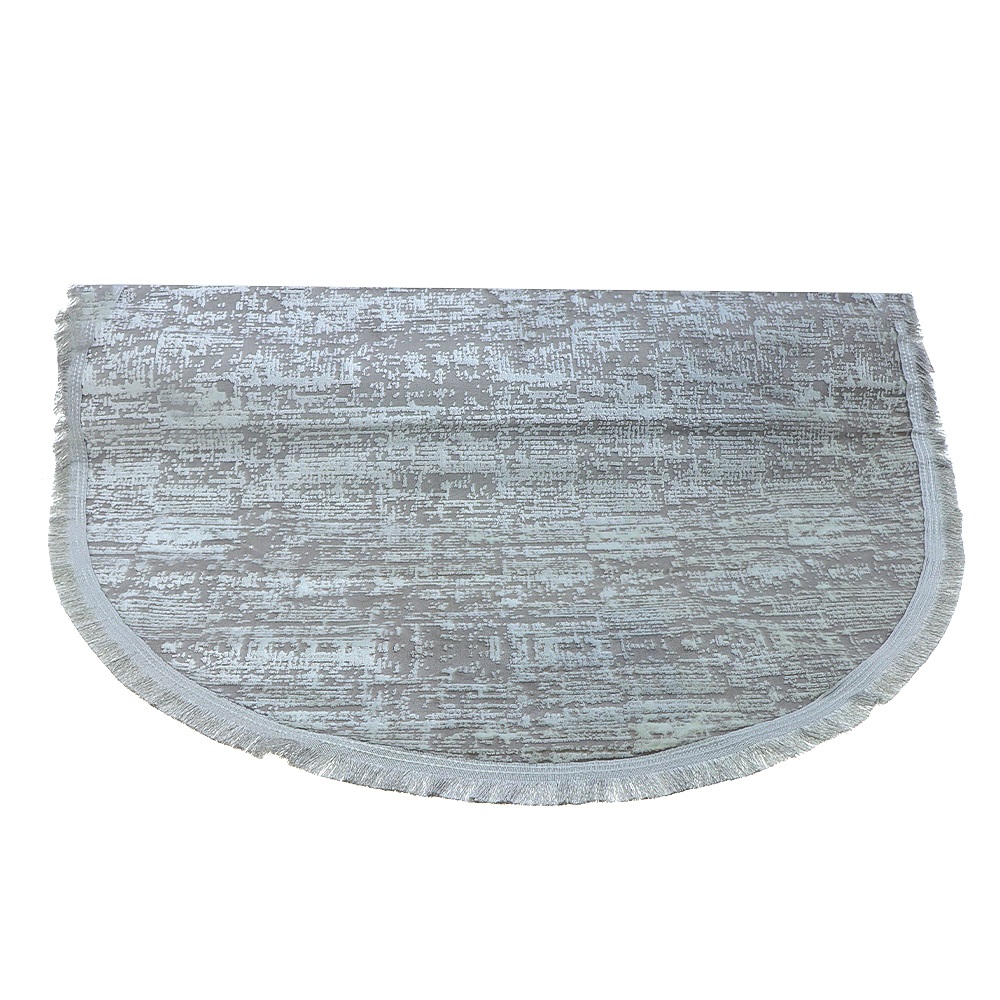 Nefes Kadife Halı Yuvarlak Paspas 100 X 100 CM - Karışık Renk