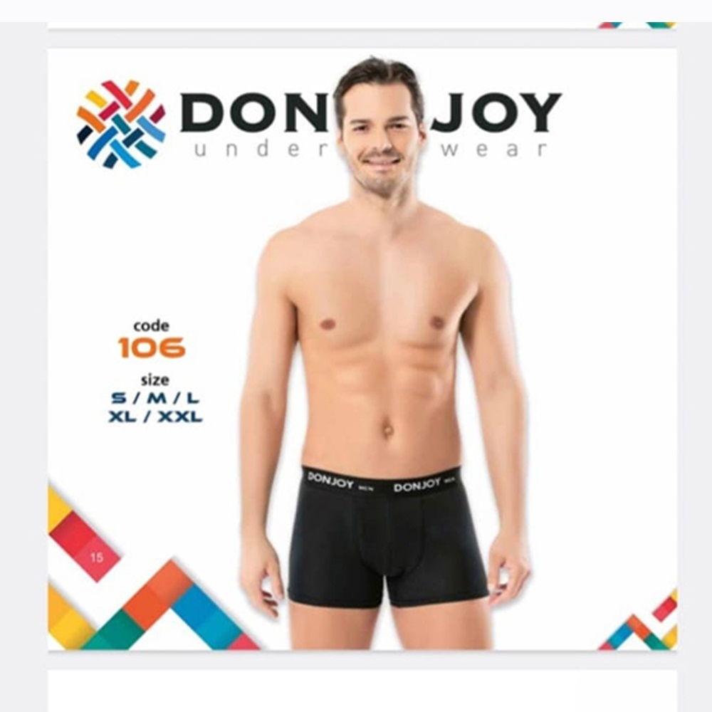 Donjoy Dj 106 Erkek Modal Penye Likralı Boxer Short