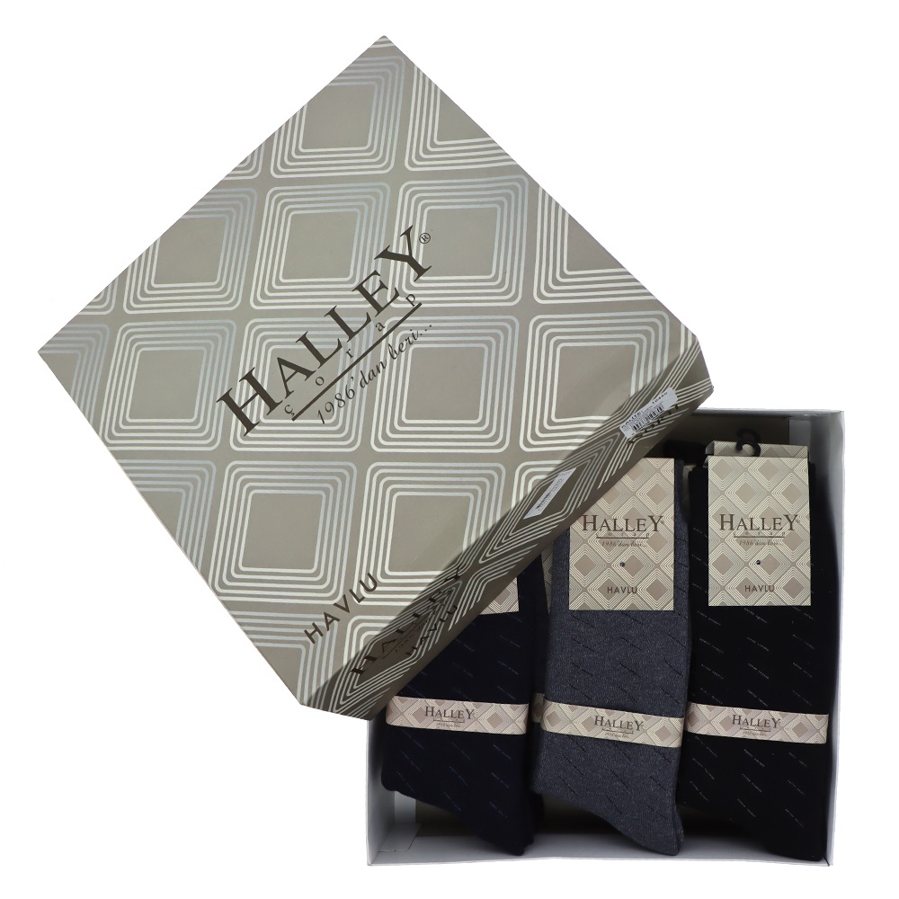 Halley Erkek Likralı Kutulu Havlu Soket Çorap