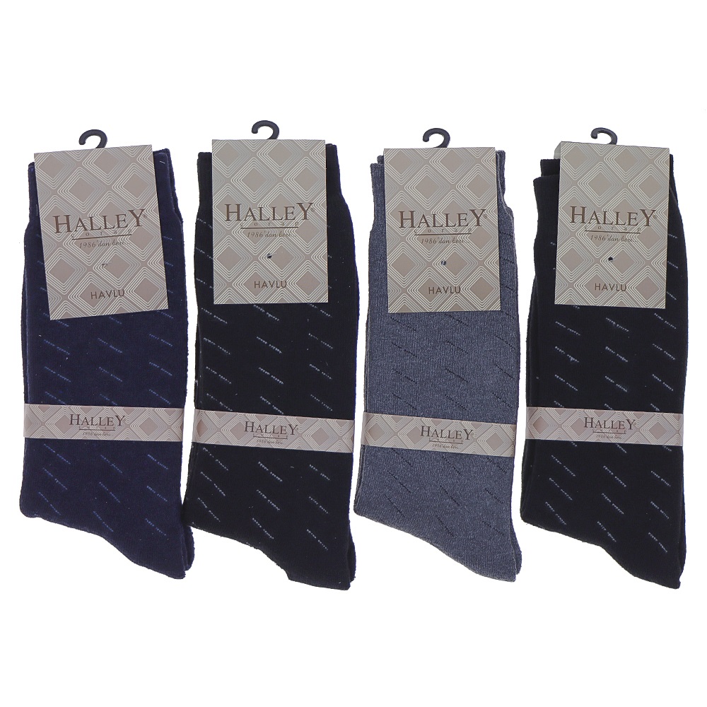 Halley Erkek Likralı Kutulu Havlu Soket Çorap