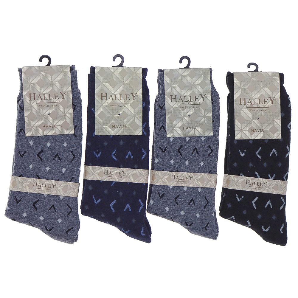 Halley Erkek Likralı Kutulu Havlu Soket Çorap