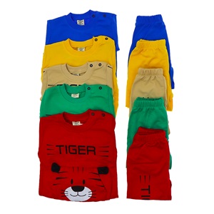Tospik Erkek Bebe Penye Süzine Tiger Baskılı Takım 6-24 Ay