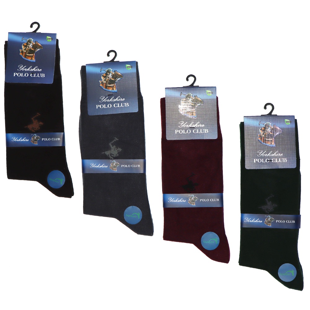 Polo Clup Dikisşiz Bambo Kutlu Erkek Likralı Soket Çorap