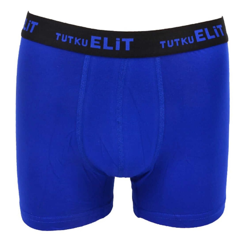 Tutku Elit 1252 Erkek Modal Elastan Boxer - Saks - M