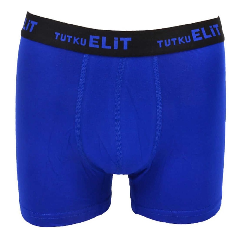 Tutku Elit 1252 Erkek Modal Elastan Boxer - Saks - S