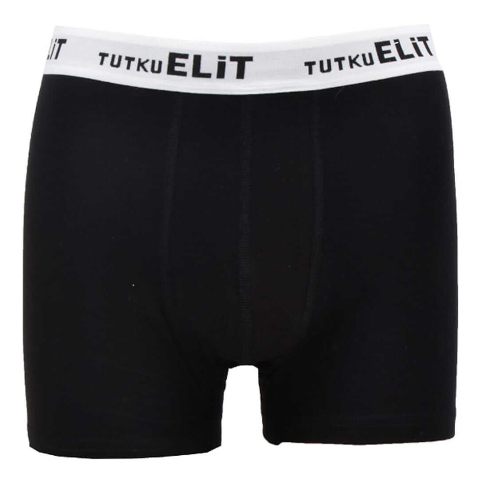 Tutku Elit 1252 Erkek Modal Elastan Boxer - Siyah - L