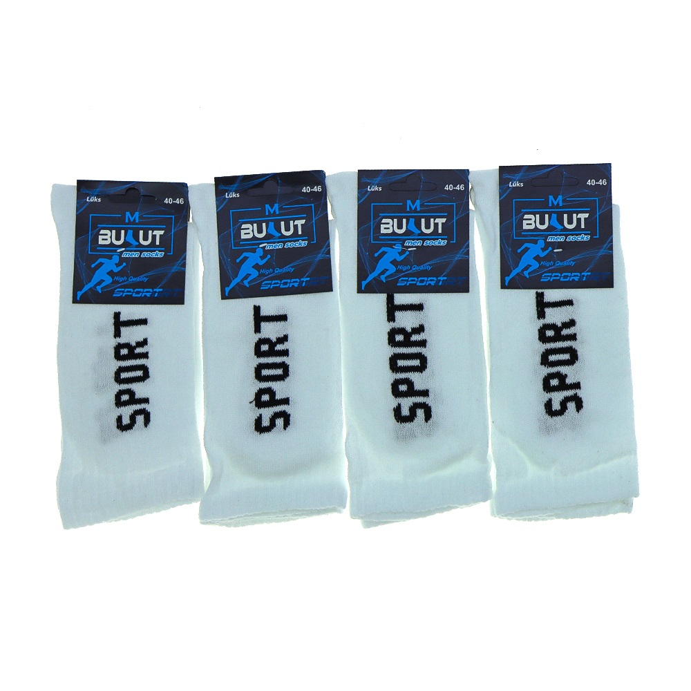 Bulut 6683 Erkek Likralı Sport Tenis Çorap