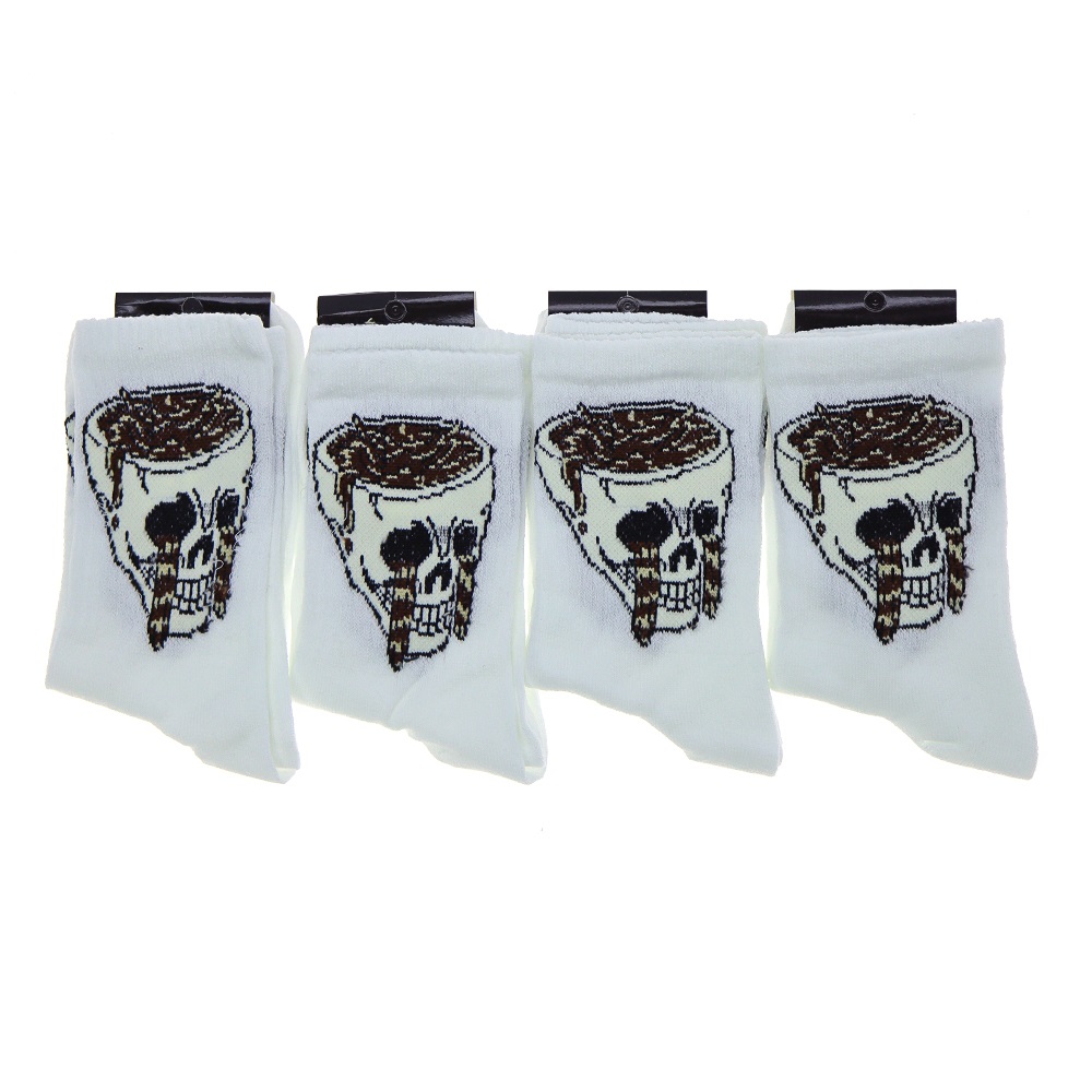 Wanço 0402 Bayan Likralı Desenli Kolej Çorap - Karışık Renk