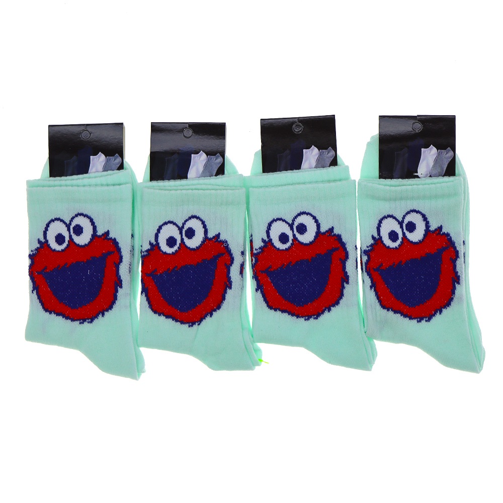 Wanço 0402 Bayan Likralı Desenli Kolej Çorap - Karışık Renk