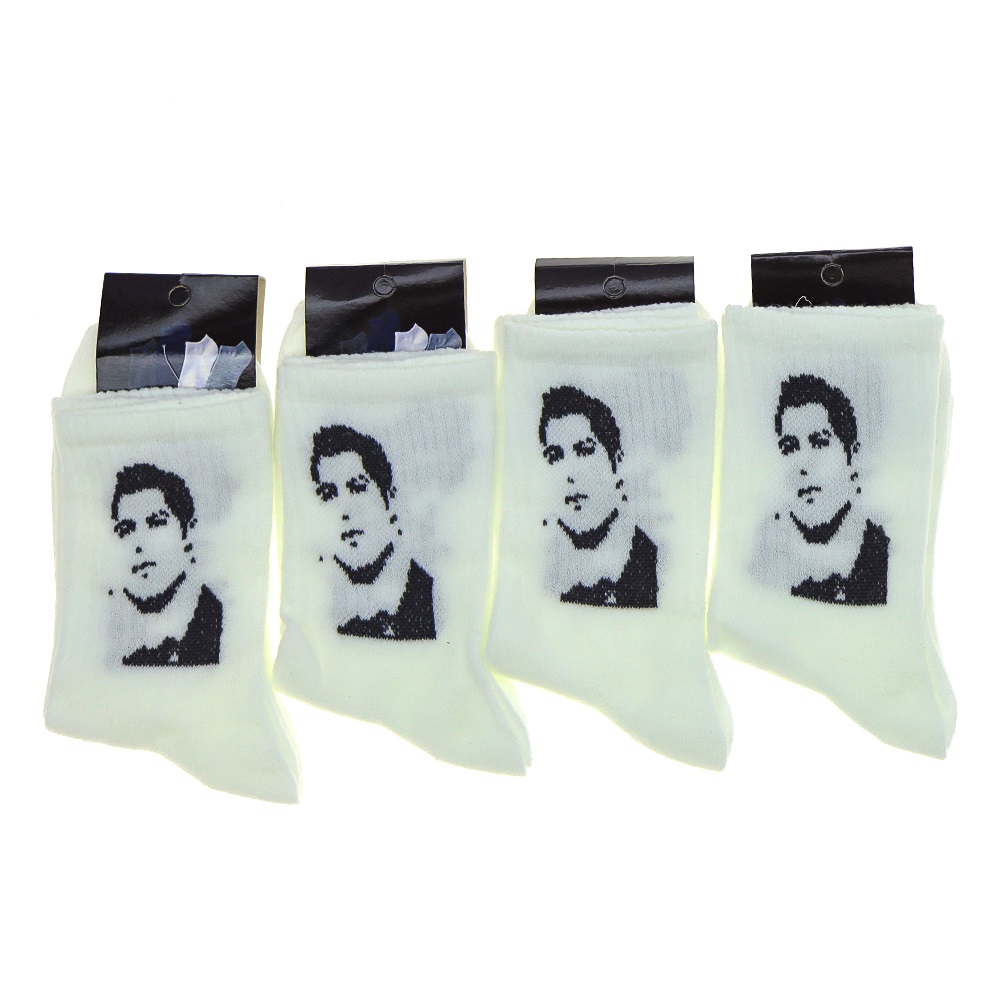 Wanço 0402 Bayan Likralı Desenli Kolej Çorap - Karışık Renk