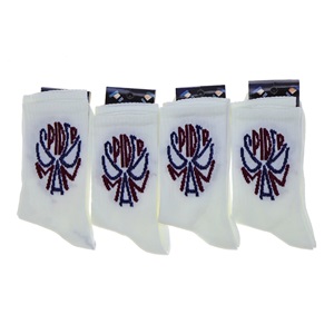 Wanço 0402 Bayan Likralı Desenli Kolej Çorap - Karışık Renk