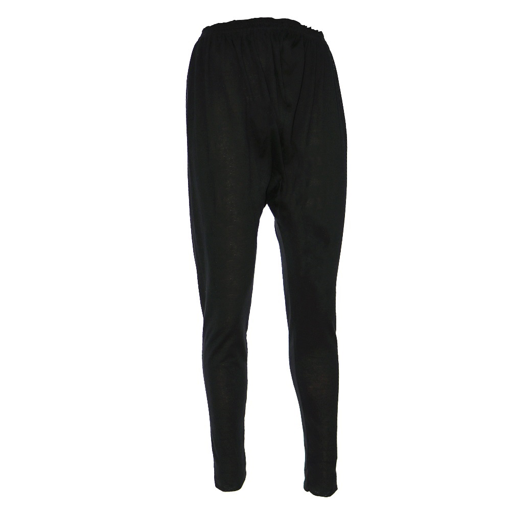 Burak Bey Bayan Penye Düz Paça Alt XL - Füme - XL